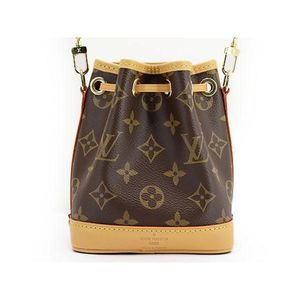 Monogram Nano Noe 2way Shoulder Bag Pochette Pouch Mini Bag Handbag